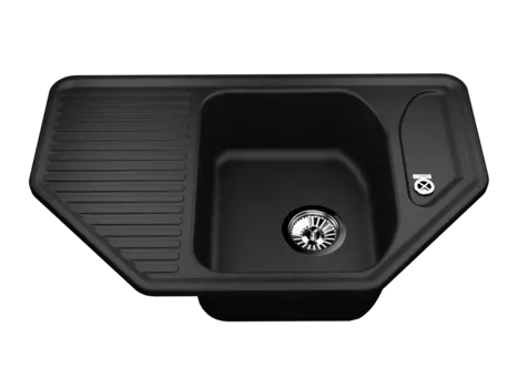 Кухонная мойка VIGRO VG601 антрацит