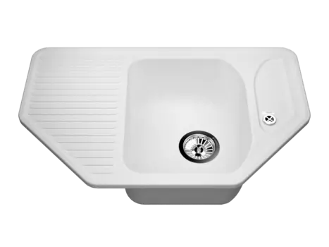 Кухонная мойка VIGRO VG601 белый