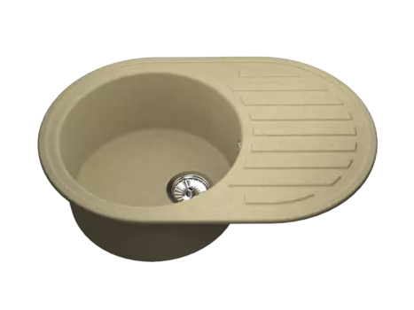 Кухонная мойка VIGRO VGR006 кремовый