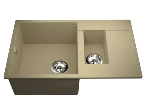 Кухонная мойка VIGRO VGR012 кремовый