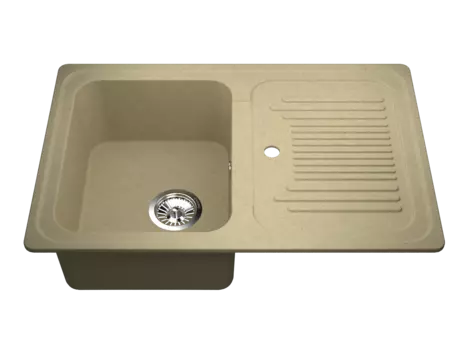 Кухонная мойка VIGRO VGR013 кремовый