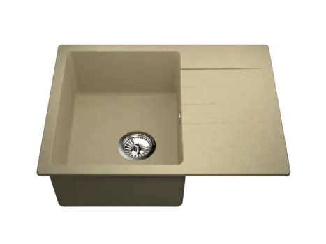 Кухонная мойка VIGRO VGR016 кремовый