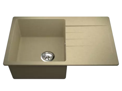Кухонная мойка VIGRO VGR018 кремовый