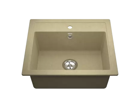 Кухонная мойка VIGRO VGR019 кремовый