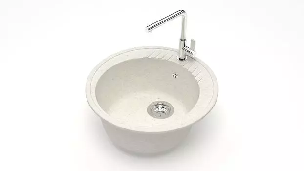 Кухонная мойка ZETT lab. T006 T006Q007, хлопок