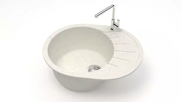 Кухонная мойка ZETT lab. T010 T010Q007, хлопок