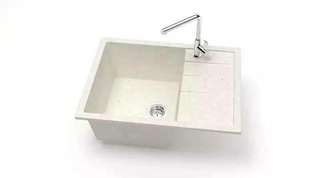 Кухонная мойка ZETT lab. T151 T151Q007, хлопок