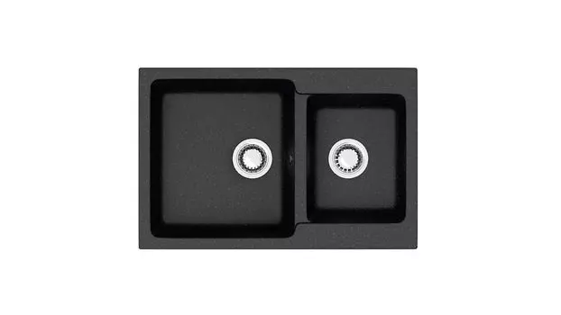 Кухонная мойка ZETT lab. T191 T191Q004, черный