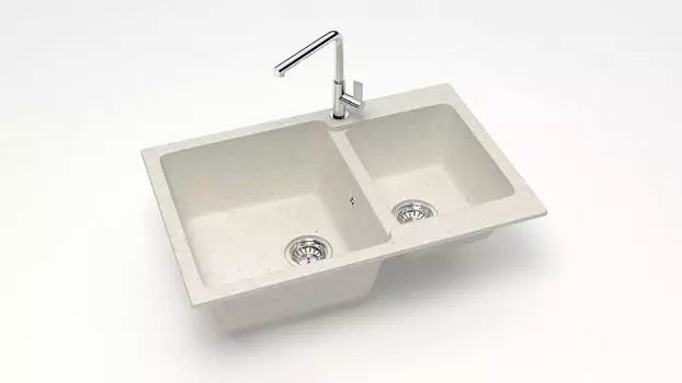 Кухонная мойка ZETT lab. T191 T191Q007, хлопок