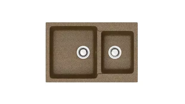 Кухонная мойка ZETT lab. T191 T191Q009, терракот