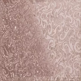 Квадратная зеркальная рыжая плитка Алладин-4 КЗРАл-4 - 300х300 мм/10шт