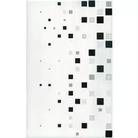 Kwant bialo-czarny Декор 25х40