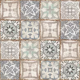 Majolica глаз. керамогранит многоцветный (C-MA4R452D) 42x42