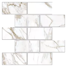 Marble Trend Мозаика K-1001/MR/m13/30,7x30,7 Calacatta
