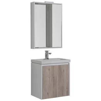 Мебель для ванной Aquanet Клио 60 дуб кантри 196487