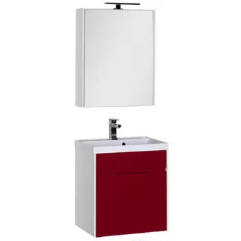 Мебель для ванной Aquanet Латина 60 бордо 181077