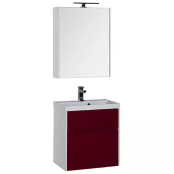 Мебель для ванной Aquanet Латина 60 бордо 181079
