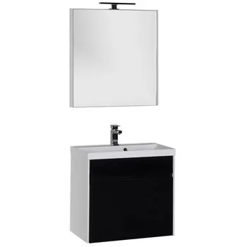 Мебель для ванной Aquanet Латина 70 черный 181082