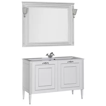 Мебель для ванной Aquanet Паола 120 белый/серебро 182131