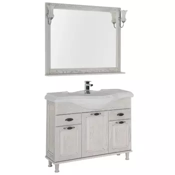 Мебель для ванной Aquanet Тесса 105 жасмин/серебро 186378