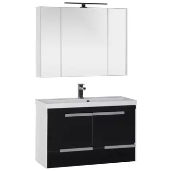 Мебель для ванной Aquanet Тиволи 100 черный 180567