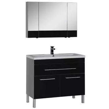 Мебель для ванной Aquanet Верона 100 черный 182943