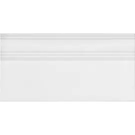 Монфорте Плинтус белый обрезной FME006R 20х40