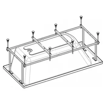 Монтажный комплект для ванны Roca Line ZRU9302986 160х70 см