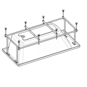 Монтажный набор для ванны Roca BeCool ZRU9302786 180х80