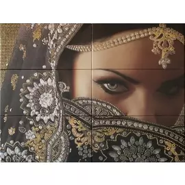 Mural Yasmin Negro Панно ( из 6 пл.) 75x100