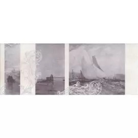 Ньюпорт Декор Корабли фиолетовый STG\C207\15010 15x40