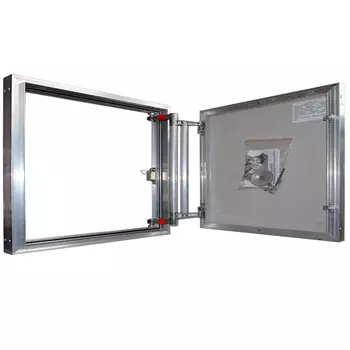 Нажимной люк невидимка под плитку Практика Евроформат АТР 40-30