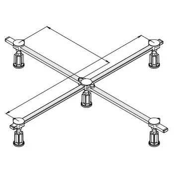 Опорная рама для поддонов до 90х90 см Kaldewei 584377000000