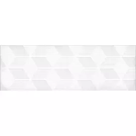 Парижанка Декор Гексагон белый 1664-0184 20х60