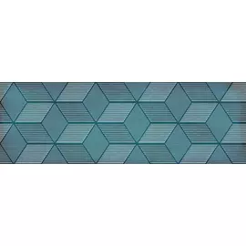Парижанка Декор Гексагон бирюзовый 1664-0185 20х60