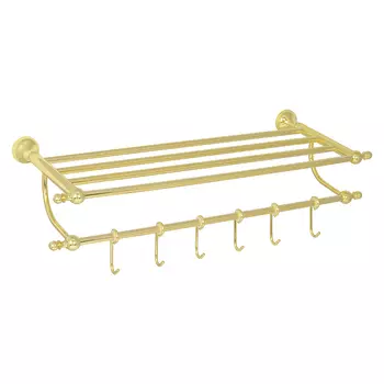 Полка-держатель для полотенец 60 см. Veragio GIALETTA VR.GIL-6426.DO, золото