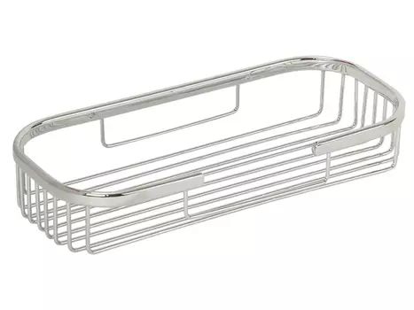 Полка корзина прямоугольная 14х29хh5,5 см. Veragio BASKET VR.GFT-9049.CR, хром
