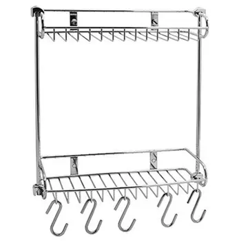 Полка металлическая двойная Wasserkraft K-1422