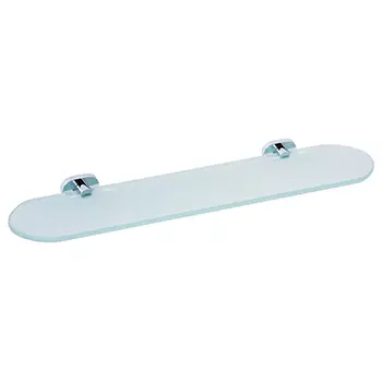 Полка стеклянная Bemeta Oval 118402031