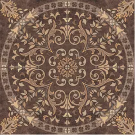 Pompei Панно напольное коричневое (PY6R114) 84x84