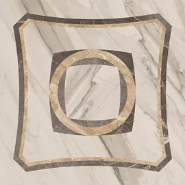 Портофино белый вст. интарсио 45х45