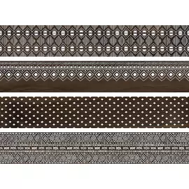 Про Вуд Керамогранит коричневый декорированный обрезной DL510400R 20х119,5