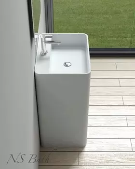 Раковина из искусственного камня NSBath NSF-58431G, глянцевая