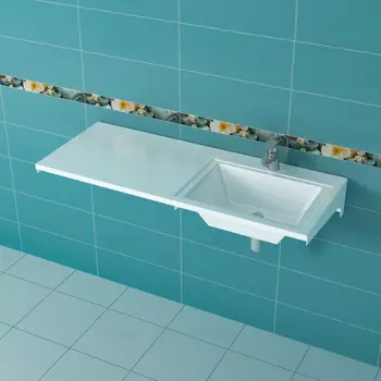 Раковина над стиральной машиной СанТа Лидер 120 см 900105