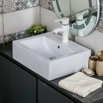 Раковина накладная MELANA MLN-7033