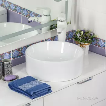 Раковина накладная MELANA MLN-7078A