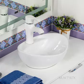 Раковина накладная MELANA MLN-7167X