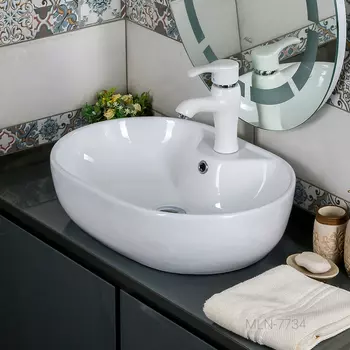 Раковина накладная MELANA MLN-7734