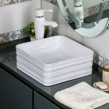 Раковина накладная MELANA MLN-78418