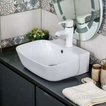 Раковина накладная MELANA MLN-A462